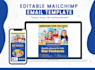 design editable mailchimp email template