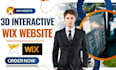 create 3d interactive animated wix website 3d spline scrolling animation threejs