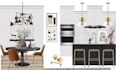 create modern interior design mood boards