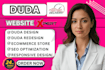 do responsive duda ecommerce website design and redesign, duda website builder