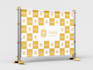 design a clean backdrop, step and repeat banner