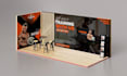design professional trade show booth and event backdrop