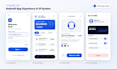 design a modern and user friendly android app UI UX in figma