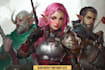 create dnd art, fantasy character for dnd party