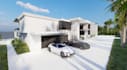 visualize 3d garden villa, apartment complex,3d penthouse rendering,3d grandview
