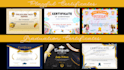 design any kind of certificate
