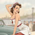 make a pin up girl and pin up girl