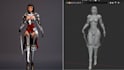 create realistic and stylized 3d character models