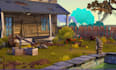 create 2d 3d stylized game environment game background rpg world unreal engine