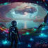 make a sci fi illustration for you