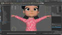 work skeletal to model,daz3d carton rig,arkit52,lips sync,3d talkinghead avatar