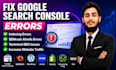 fix technical seo audit errors and google search console indexing issues