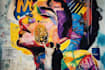 create unique street art graffiti collage