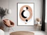design printable abstract minimal boho wall art or poster