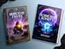 create professional fantasy book cover and sci fi book cover