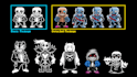 create an undertale inspired pixel art sprite and animate it