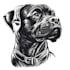 engraving linocut style digital drawing art