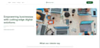 develop a modern react nextjs website using tailwind CSS