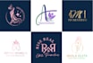 create elegant luxury feminine logo design