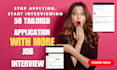 apply for 50 jobs, job application, job search, job hunt app by reverse recruit