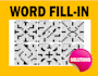 create professional word and number fill in puzzle books for amazon KDP