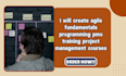 create agile fundamentals programming pmo training project management courses