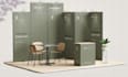 design 3d trade booth, exhibition stand, stall, booth, kiosk