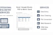 manage and enter your data professionally