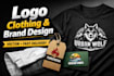 design modern streetwear clothing brand logo