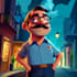 design a professional cartoon character