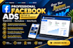 setup and manage facebook ads campaign
