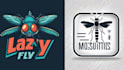 design hand drawn pest control logo within 24 hours