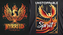 create t shirt bird falcon phoenix logo