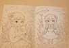 draw cute children coloring book pages
