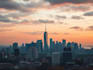 make a wonderful silhouette city skyline landscape