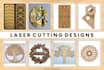 professional laser cut files svg, dxf, PDF
