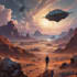 create sci fi illustrations