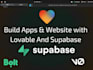 build your mvp saas app with lovable, bolt or cursor