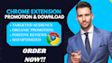 promote your chrome extension to boost chrome download and browser extension