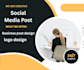 expert social media post design with 24hours