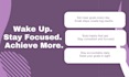 be your personal wake up call