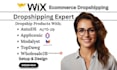 setup wix ecommerce dropshipping website via autods appscenic modalyst topdawg