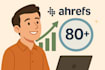 increase ahrefs DR 80 plus