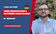 setup your weee and batteries registration in germany