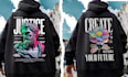 create bold urban streetwear tshirt designs quickly
