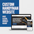 create a modern handyman website for your local service business