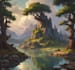 esign fantasy landscape and all concept art