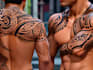 design a polynesian maori tribal tattoo