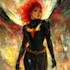 make concept art superhero character design for comics