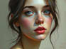 do oil painting portrait and illustrations digitally